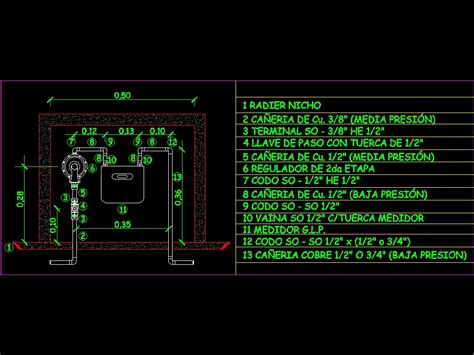 Gas Meter In Autocad Cad Download 2655 Kb Bibliocad