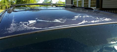 Is this because washing and now back in the 50's and 60's, cars were painted with lacquer paints. How to fix peeling clear coat on your car or truck ...