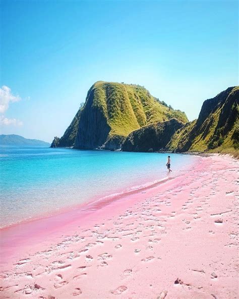 Pantai Merah Muda - Pink Beach | IWareBatik
