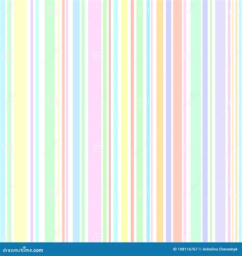 Colorful Vertical Stripes Pastel Seamless Pattern Vector Stock Vector Illustration Of Graphic