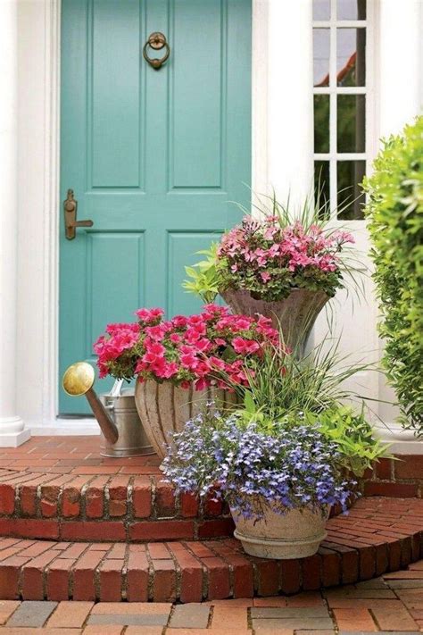39 Best Front Door Flower Pots Will Add Good First Impression Flower