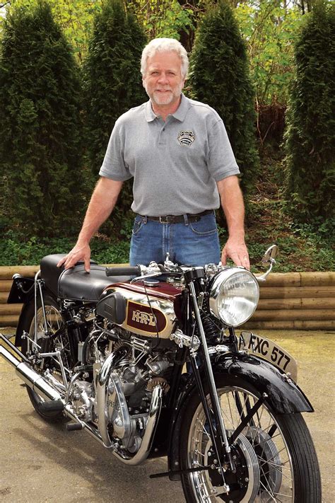 Robert Watsons Vincent Rapide British Motorcycles Vintage Motorcycles