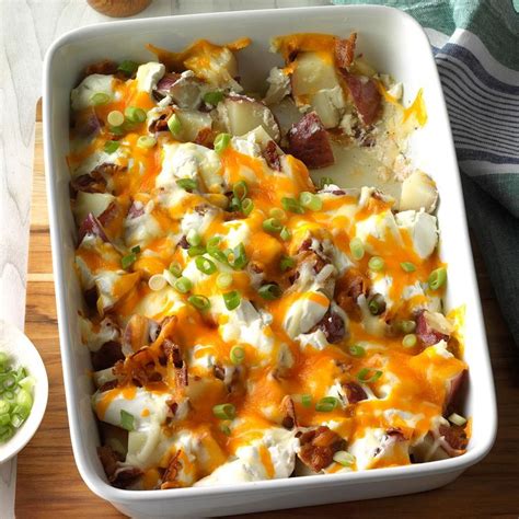 Marshmallows and caramel ice cream topping make them irresistible. loaded baked potato casserole pioneer woman