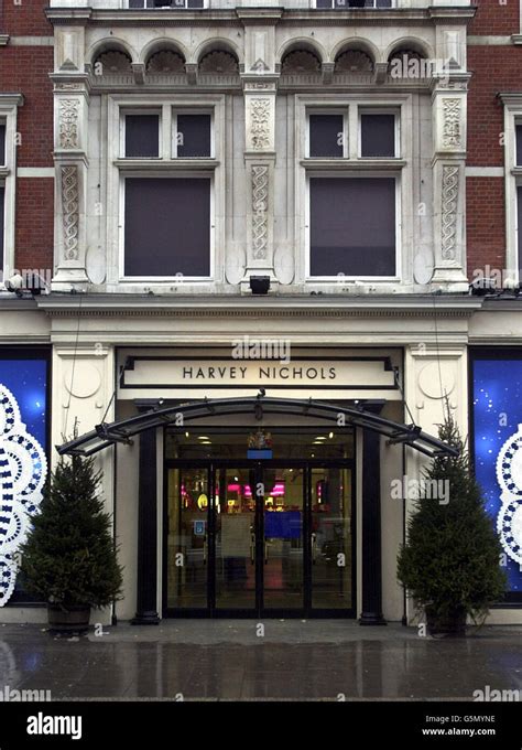 General View Of Harvey Nichols Department Store In Londons