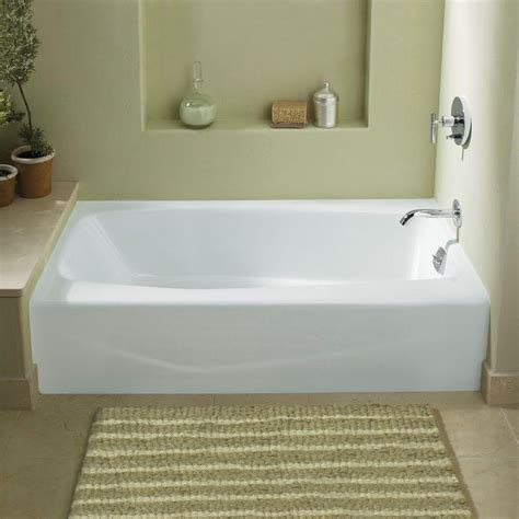 Kohler Villager 60 In Right Hand Drain Rectangular Alcove Bathtub In