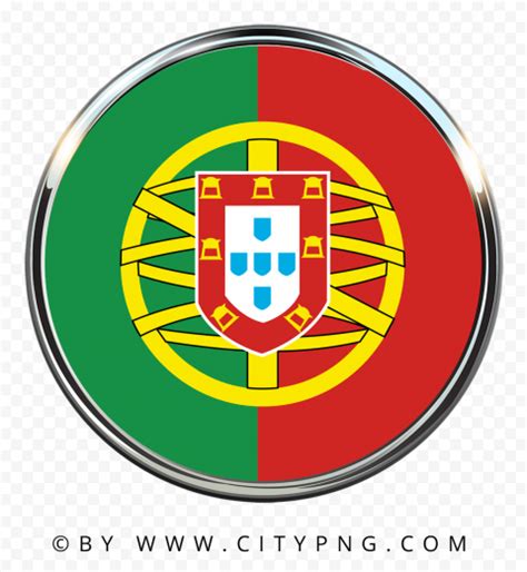 Portugal Round Flag Icon Hd Png Citypng