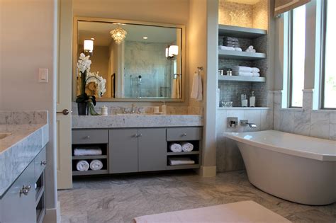 30 grey bathroom vanity sink combo marble pattern top w/ mirror faucet&drain set. Bathroom - Burrows Cabinets - central Texas builder-direct ...