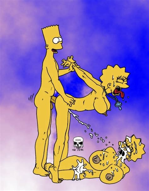 Rule 34 Bart Simpson Female Human Lisa Simpson Maggie Simpson Male Nipples Straight Tagme The