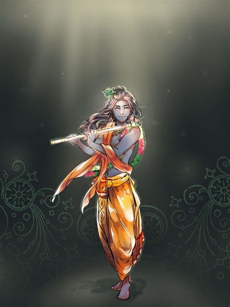 Krishna Art Wallpapers Top Free Krishna Art Backgrounds Wallpaperaccess