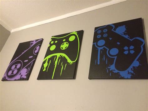 2023 Popular Wall Art For Game Room