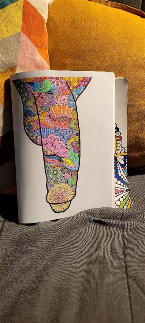 5 Pages Penis Coloring Book Adult Coloring Book Full Of Dicks Instant