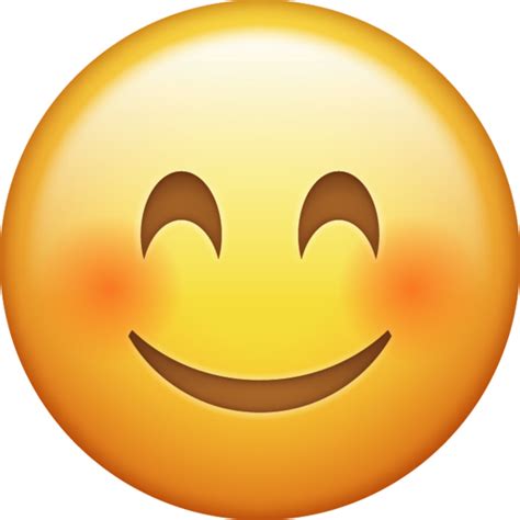 Blushed Smiling Emoji Free Download Ios Emojis Emoji