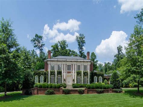 Estate Of The Day 75 Million Georgian Regency Mansion In Atlanta