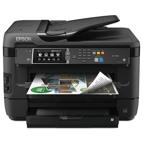 Epson Workforce 7620 Wireless All In One Inkjet Printer Copyfaxprint