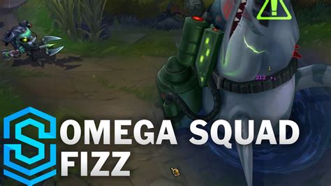 Omega Squad Fizz Skin Spotlight Pre Release League Of Legends สรุปเนื้อหาomega Squad Fizz