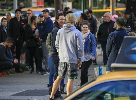 Tom Hiddleston And Chris Hemsworth In Costume On Set Of Thor In Brisbane Lainey Gossip