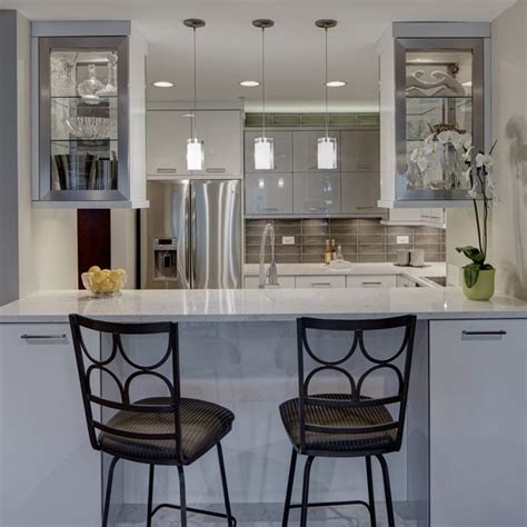 Daniela condo, designer at life kitchens says: Contemporary Chic Condo Kitchen - Drury Design