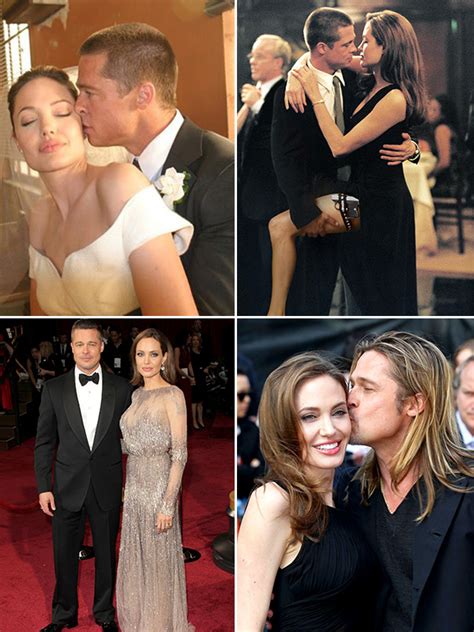 Pics Brad Pitt And Angelina Jolie Photos — See Their Marriage Through