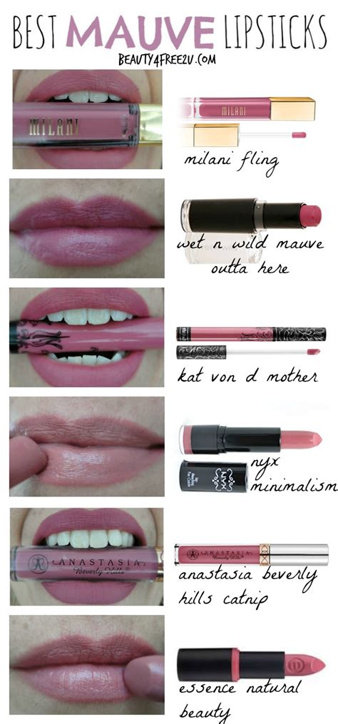 best mauve lipsticks
