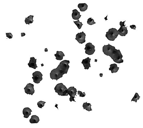 Bullet Drawing Bullet Holes Png Download 11491032 Free