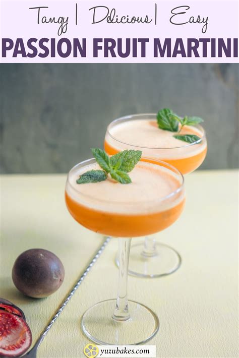 Rosemary and lemon slices to garnish Passion Fruit Martini | Recipe in 2020 | Fun drinks ...