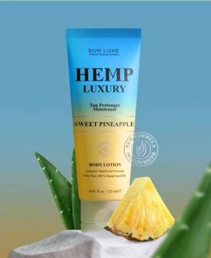Лосьон для тела Sun Luxe Professional Hemp Luxury Sweet Pineapple отзывы