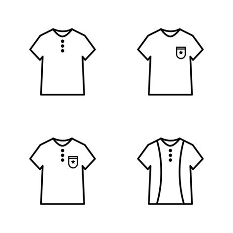 Premium Vector Tshirt Icon Vector Template Logo Trendy Collection
