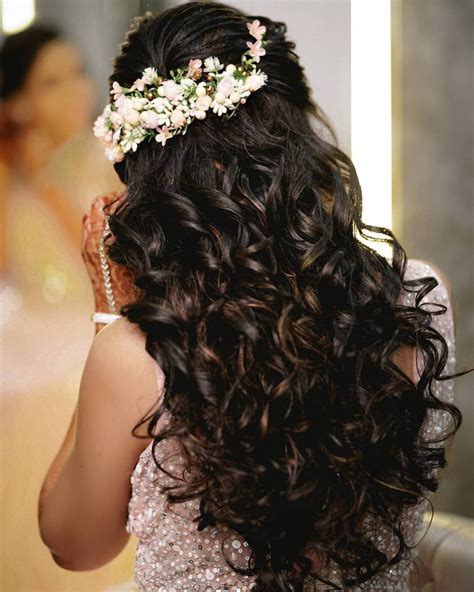 98 Cute Open Hair Hairstyles For Indian Wedding For Trend In 2022 Hairstyle And Dress