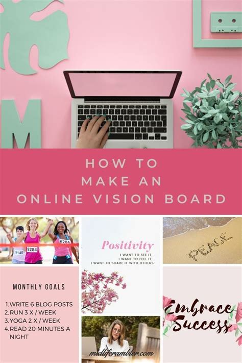 Create Vision Board Online Vision Board Free Vision B