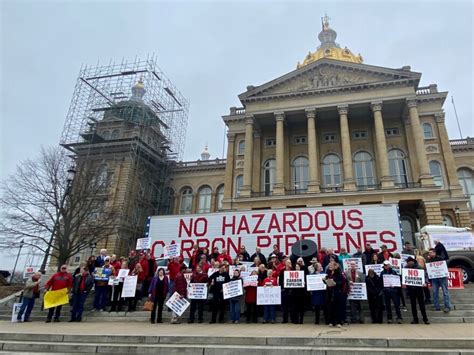 Iowa House Approves Eminent Domain Rules For Carbon Capture Pipelines