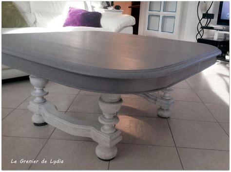 table ancienne repeinte en noir - Le specialiste du meuble ancien