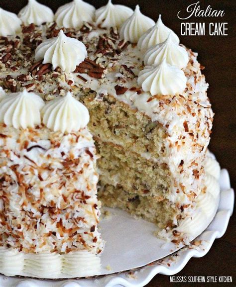 15 Great Recipe For Italian Cream Cake Easy Recipes To Make At Home