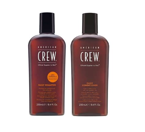 Does anyone have suggestions for a good shampoo and conditioner that could. American Crew Daily Shampoo Conditioner Normal Oily Hair ...