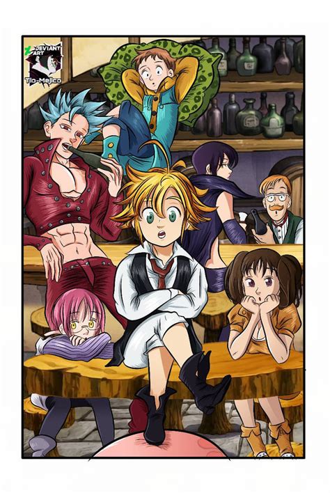 The Seven Deadly Sins Prisoners Of The Sky Nnt By Tio Mejico On