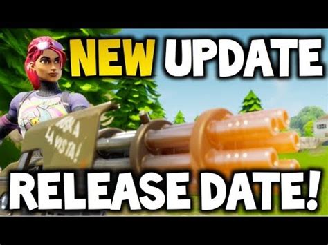 The anticipated game fortnite is already released on mac, pc, playstation 4, xbox one and switch in the usa and uk. FORTNITE V2.4.0 - New Update Release Date! + Full Change ...