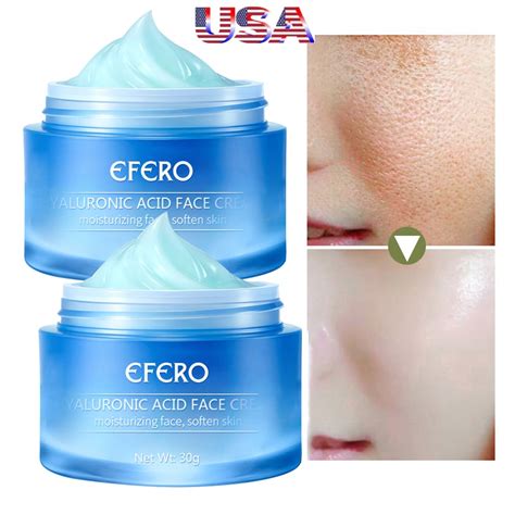 2pc Face Whitening Melasma Cream Hyaluronic Acid Face Cream Anti Aging