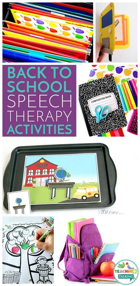 The Ultimate Speech Therapy Bundle For Back To School School Speech