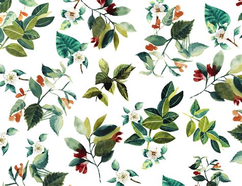 Botanical Patterns On Behance