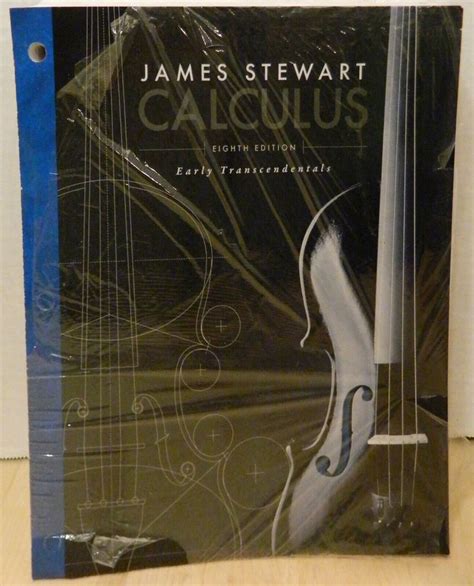 Early transcendentals, 7th edition by james stewart pdf, kindle, ebook. James Stewart Calculus Early Transcendentals Loose-Leaf ...