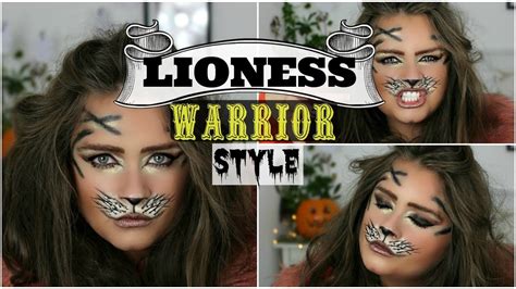 Lion Halloween Makeup Tutorial Youtube
