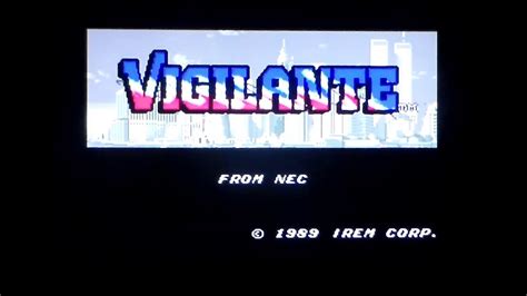 Vigilante Arcade Vs Pc Engine Youtube