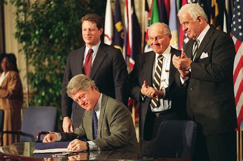 Clinton Signs Nafta Into Law Dec 8 1993 Politico