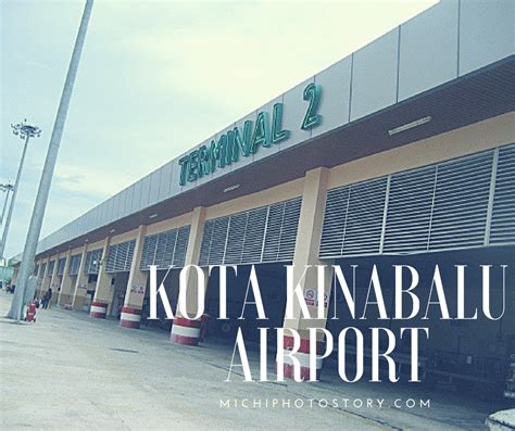 The vibe is just diffrent from kl. Michi Photostory: Kota Kinabalu Airport