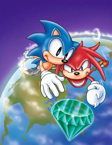 Us Promotional Artwork For Sonic And Knuckles Rsonicthehedgehog