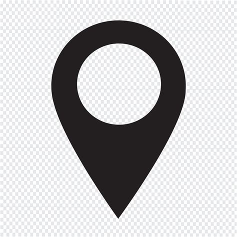 Gps Location Map Pointer Icon 638868 Vector Art At Vecteezy