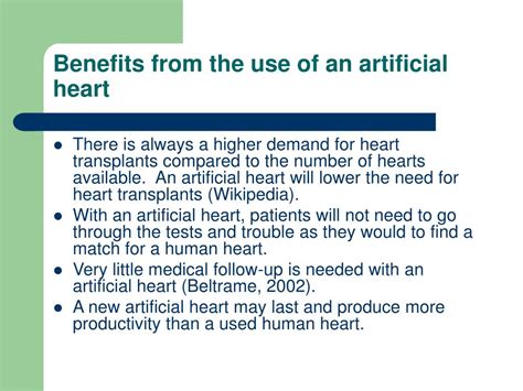 Ppt The Artificial Heart Powerpoint Presentation Free Download Id