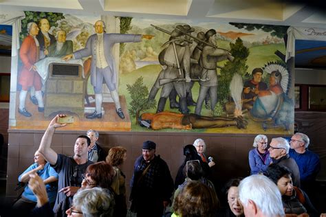 George Washington Owned Slaves And Ordered Indians Killed Will A Mural