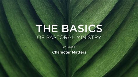 The Basics Of Pastoral Ministry Volume 2 Archive Truth For Life