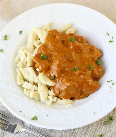 Simmer for 25 minutes until the chicken is. Hungarian Chicken Paprikas with Homemade Spaetzle | Recipe ...