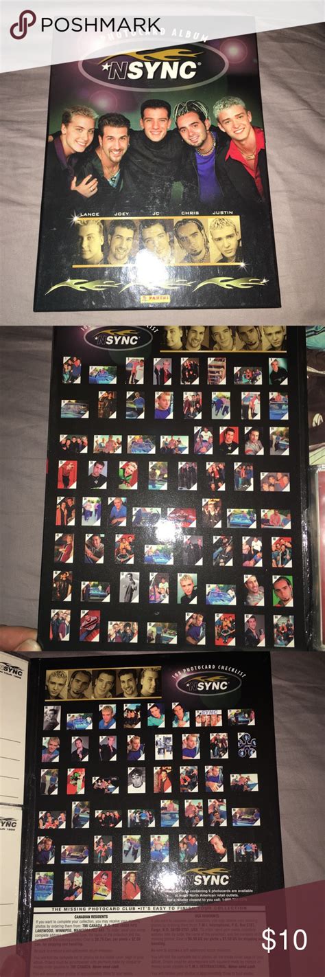 Nsync Photocard Albums Photocard Nsync Album